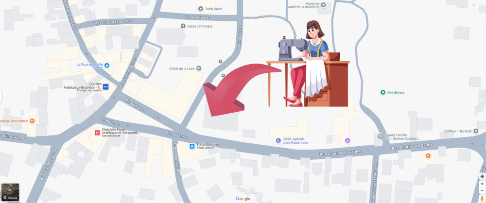 localisation adresse mamy poule